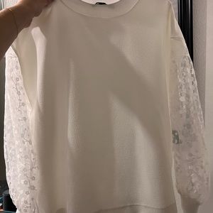 ZARA WHITE BLOUSE